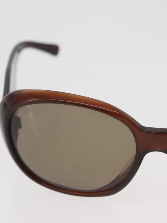 CHANEL Sunglasses plastic Brown CC Auth BA13212 main image 9